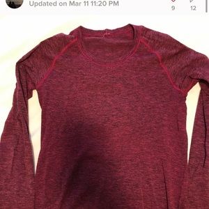 Lululemon swiftly tech long sleeve! Size 8